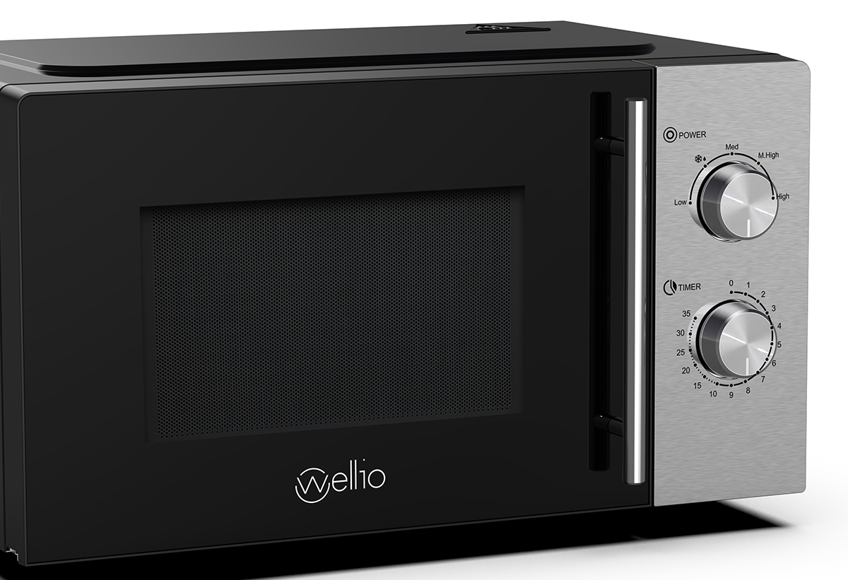 Απεικονίζεται ο φούρνος μικροκυμάτων.